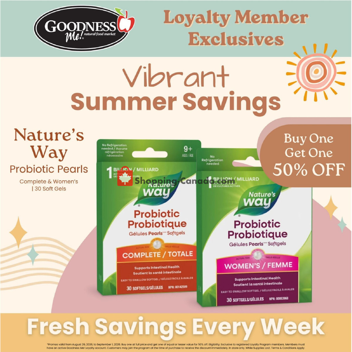 Goodness Me flyer from Wednesday August 26, 2026 to Tuesday September 1, 2026 - page 24