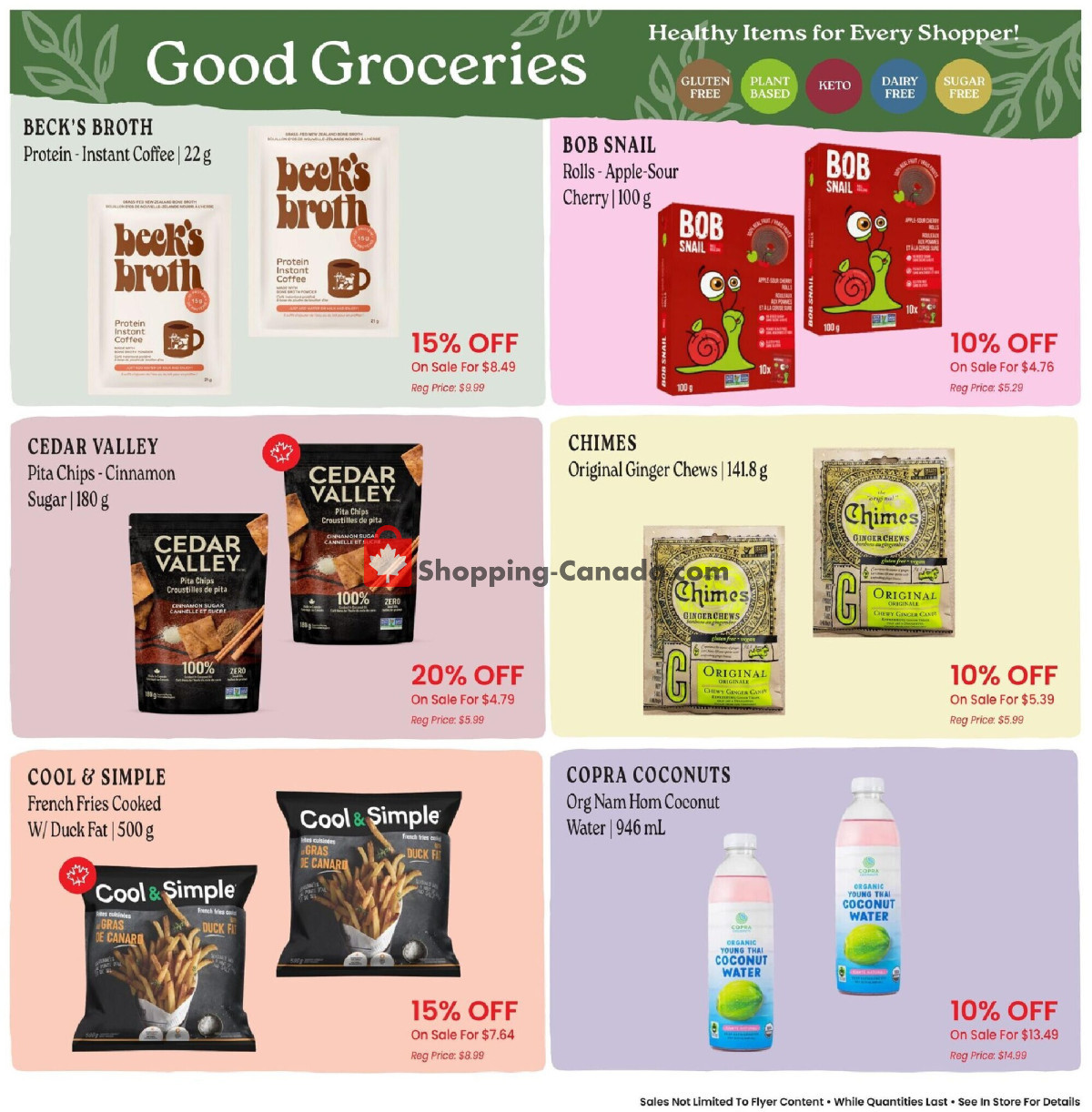 Goodness Me flyer from Wednesday August 5, 2026 to Tuesday August 11, 2026 - page 11