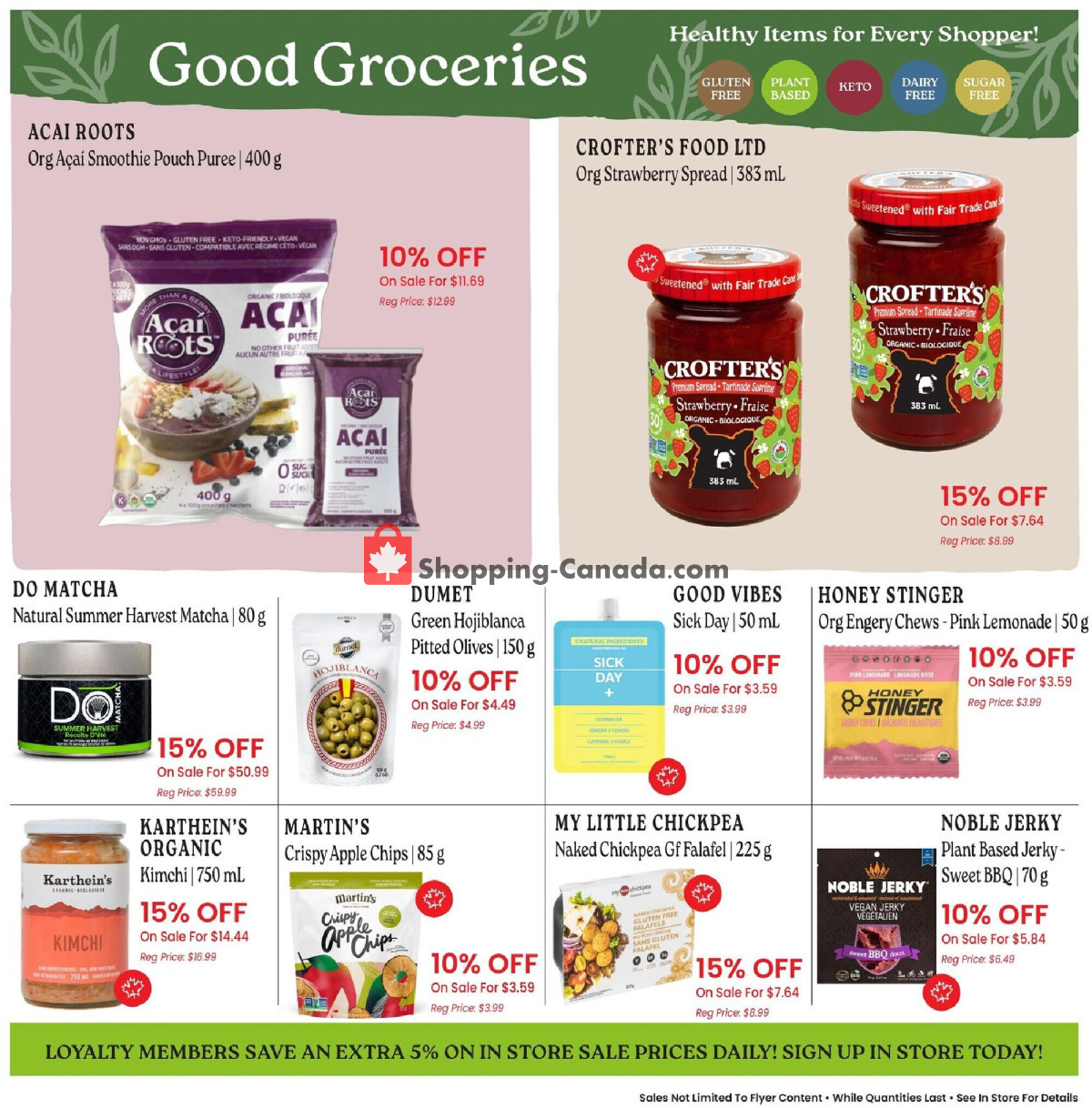 Goodness Me flyer from Wednesday August 5, 2026 to Tuesday August 11, 2026 - page 8