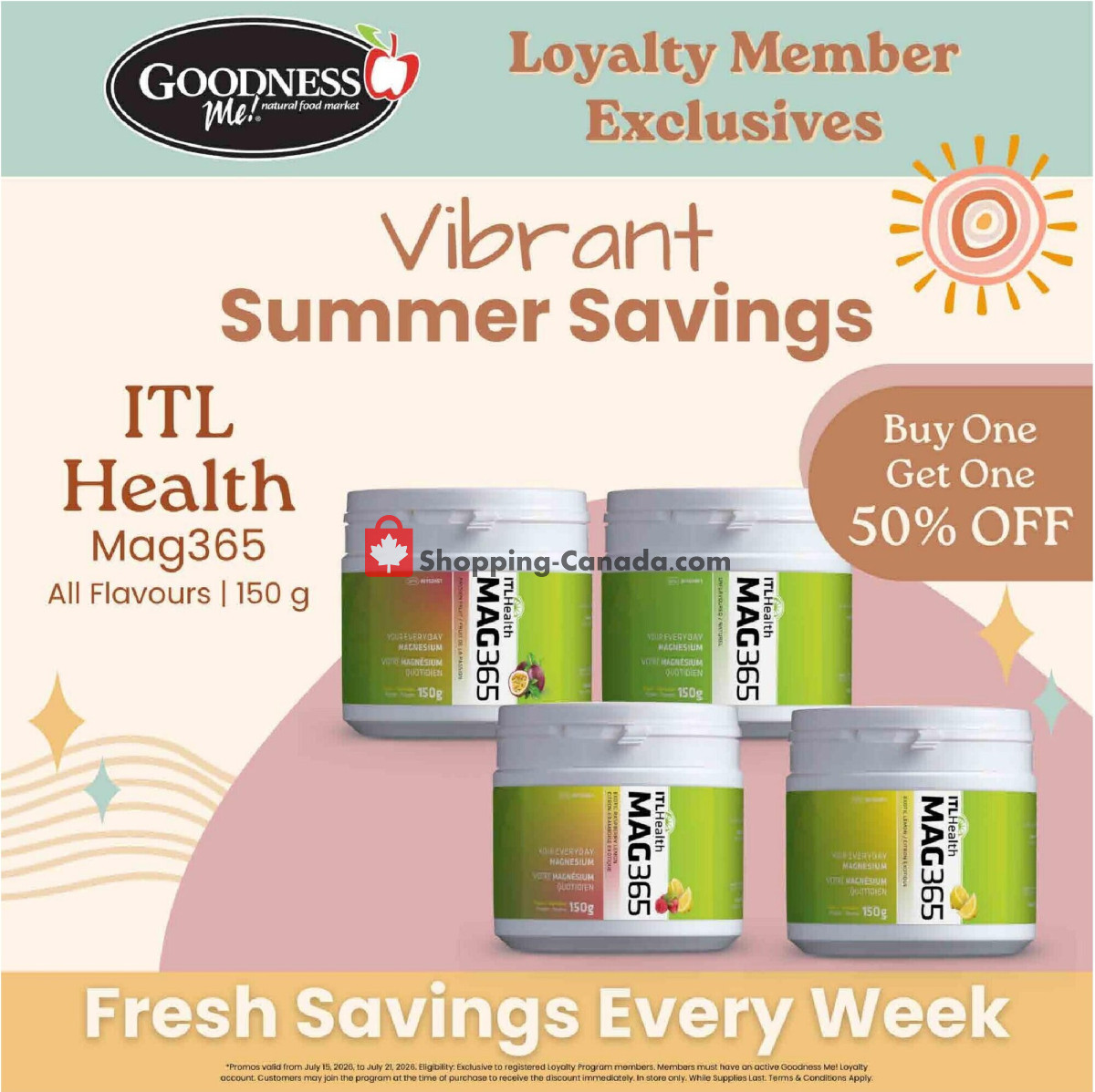 Goodness Me flyer from Wednesday July 15, 2026 to Tuesday July 21, 2026 - page 6