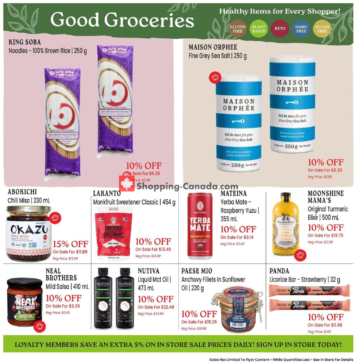 Goodness Me flyer from Wednesday July 15, 2026 to Tuesday July 21, 2026 - page 7