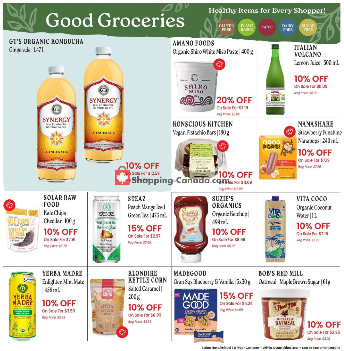 Goodness Me flyer from Wednesday July 22, 2026 to Tuesday July 28, 2026 - page 9