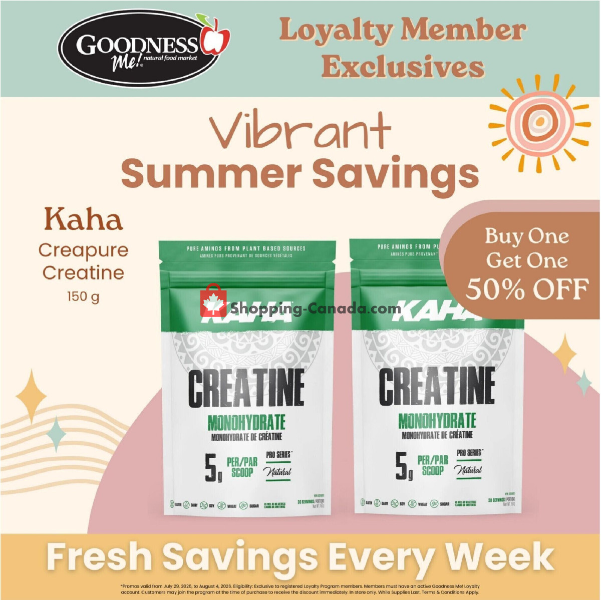 Goodness Me flyer from Wednesday July 29, 2026 to Tuesday August 4, 2026 - page 22