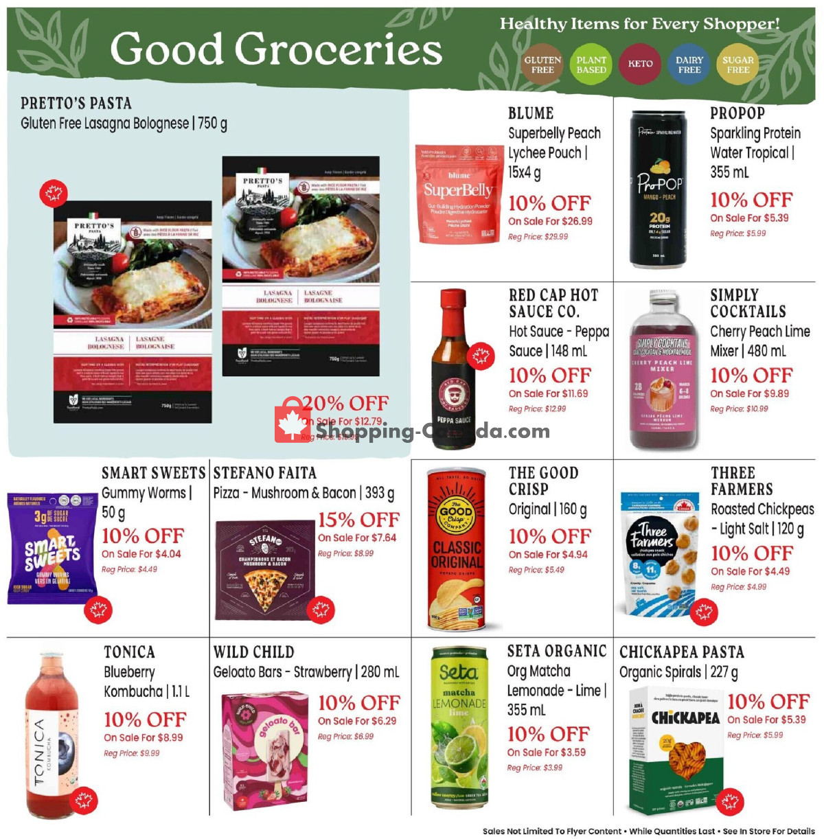 Goodness Me flyer from Wednesday July 8, 2026 to Tuesday July 14, 2026 - page 10
