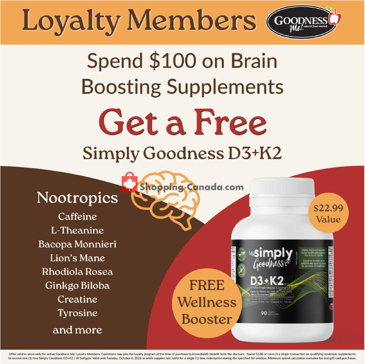Goodness Me flyer from Wednesday September 16, 2026 to Tuesday September 22, 2026 - page 11