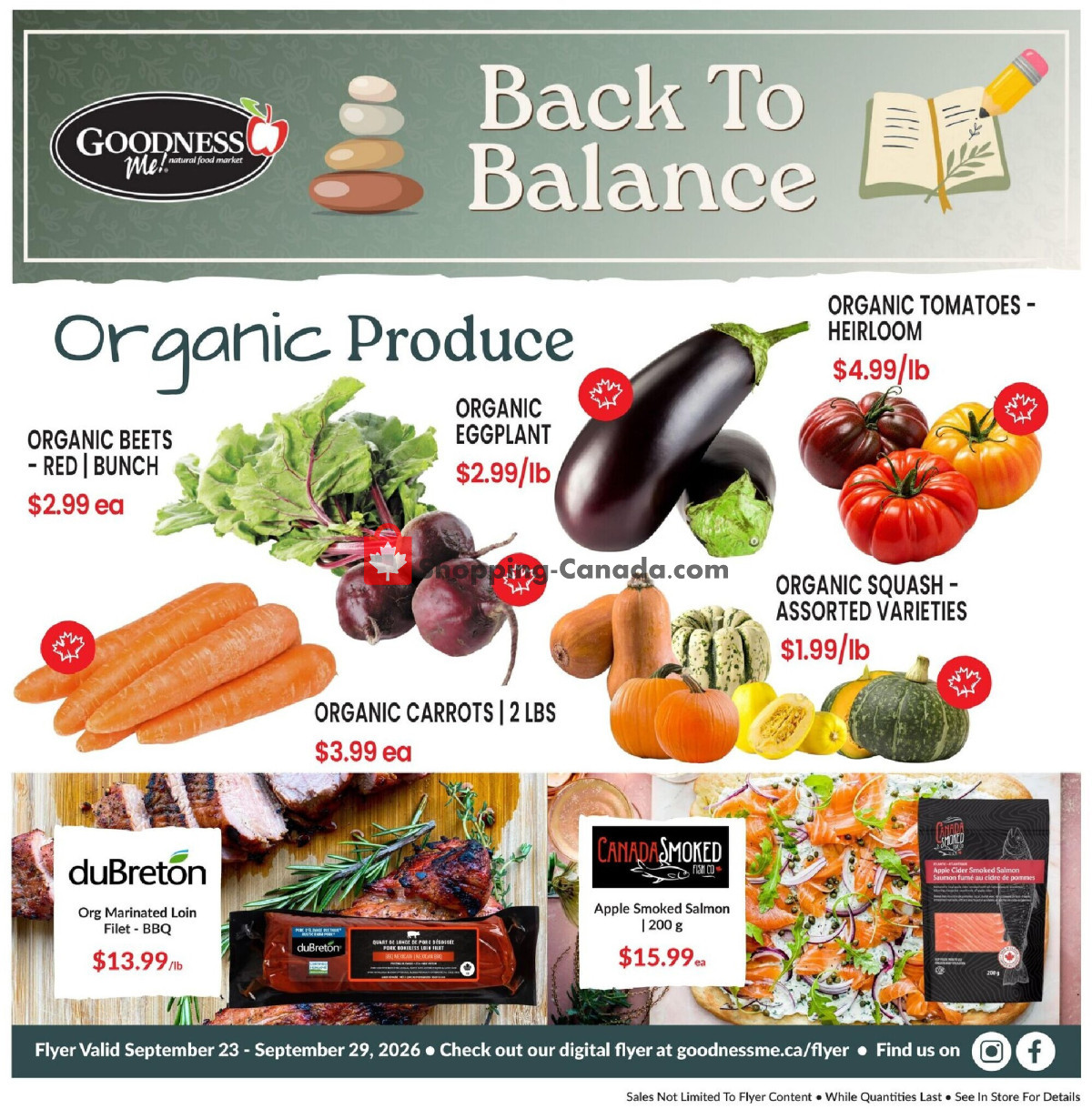 Goodness Me flyer from Wednesday September 23, 2026 to Tuesday September 29, 2026 - page 9