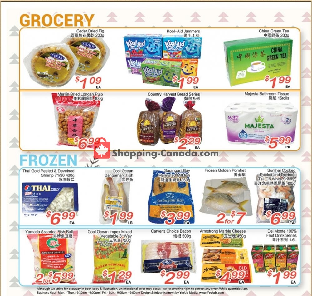 Grant's Foodmart flyer from Friday April 19, 2019 to Thursday April 25, 2019 - page 3