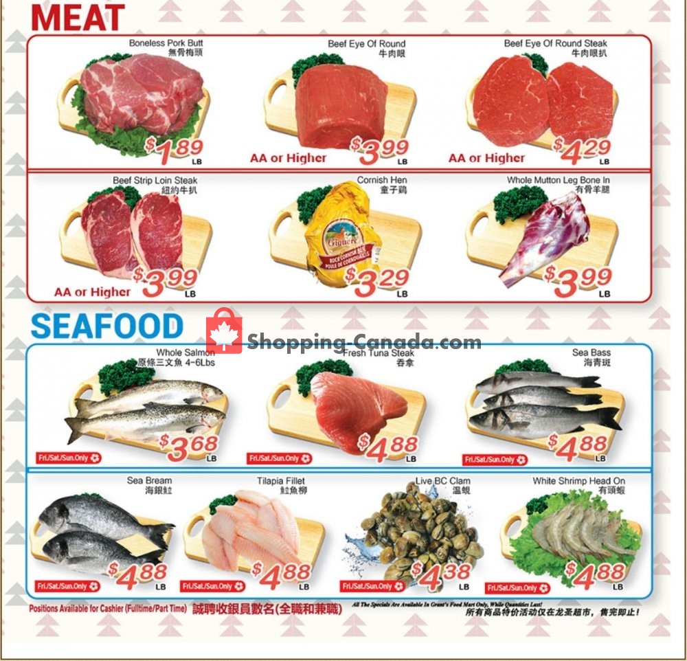Grant's Foodmart flyer from Friday April 19, 2019 to Thursday April 25, 2019 - page 4