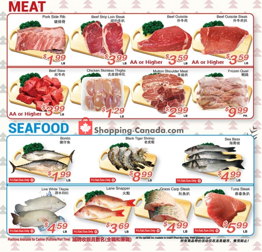 Grant's Foodmart flyer from Friday December 28, 2018 to Thursday January 3, 2019 - page 4