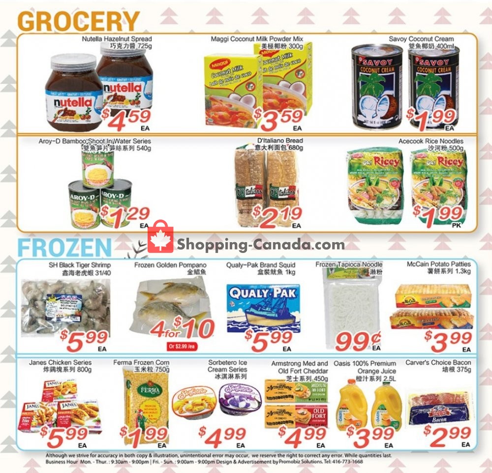 Grant's Foodmart flyer from Friday August 2, 2019 to Thursday August 8, 2019 - page 3