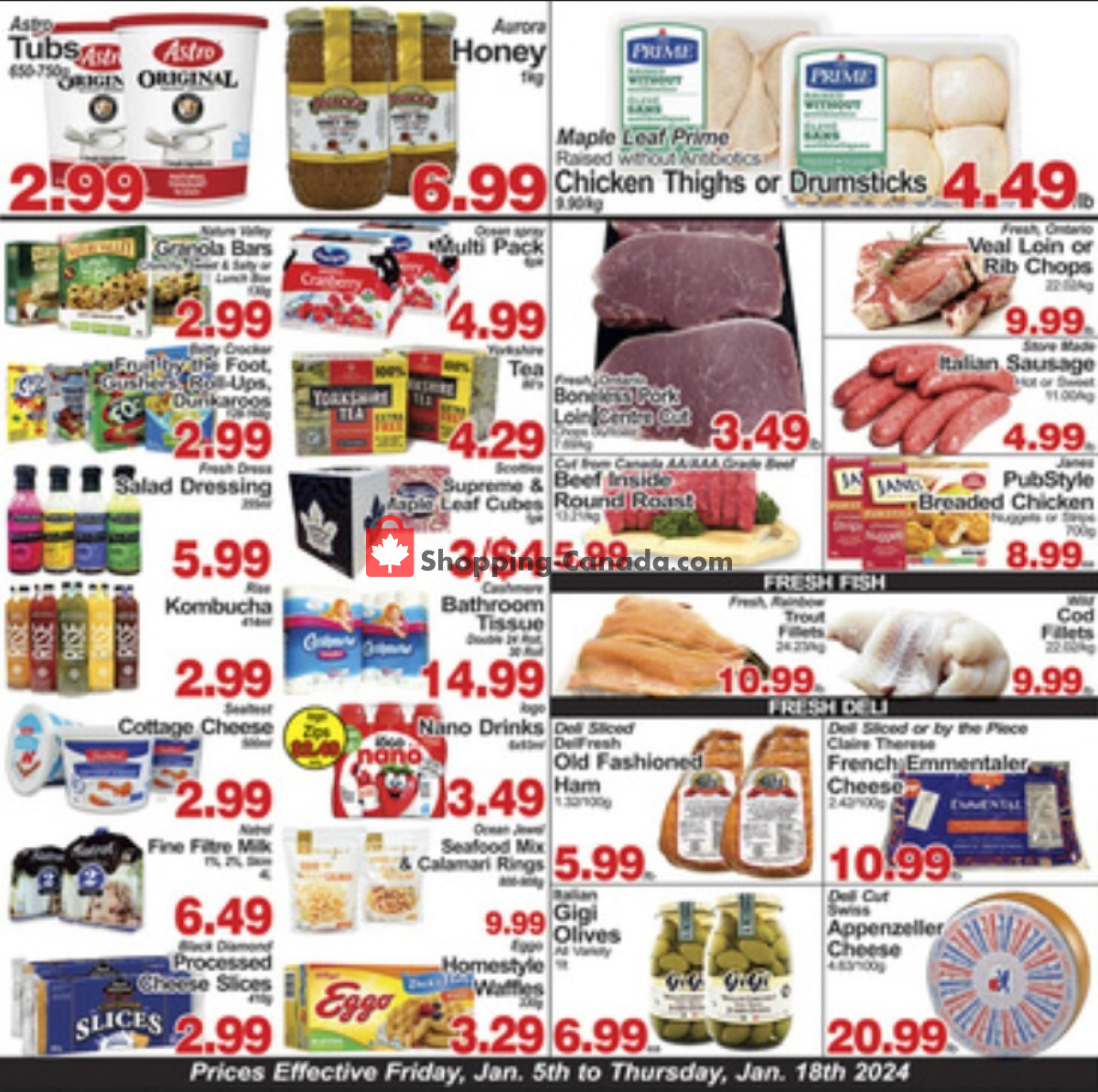 Greco's Fresh Markets flyer from Friday January 5, 2024 to Thursday January 18, 2024 - page 2