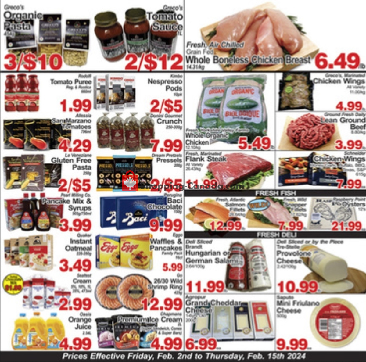 Greco's Fresh Markets flyer from Friday February 2, 2024 to Thursday February 15, 2024 - page 3