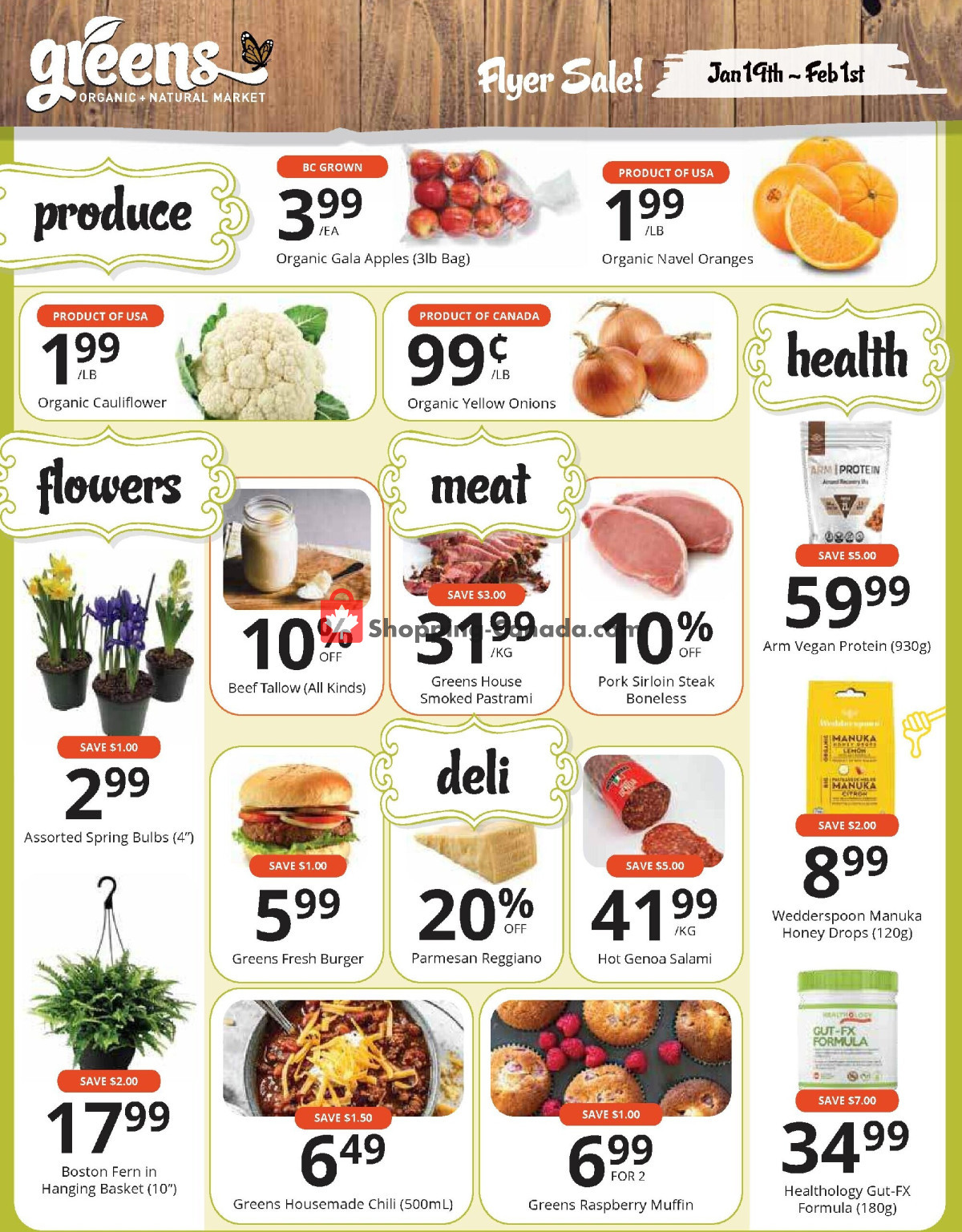 Greens Market flyer from Friday January 19, 2024 to Thursday February 1, 2024 - page 2
