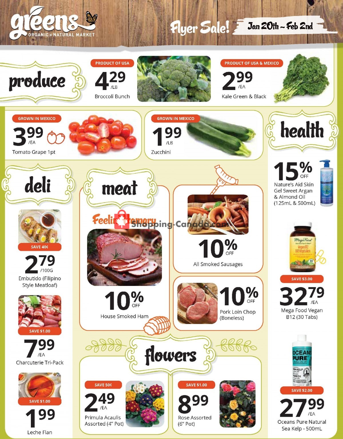 Greens Market flyer from Friday January 20, 2023 to Thursday February 2, 2023 - page 2