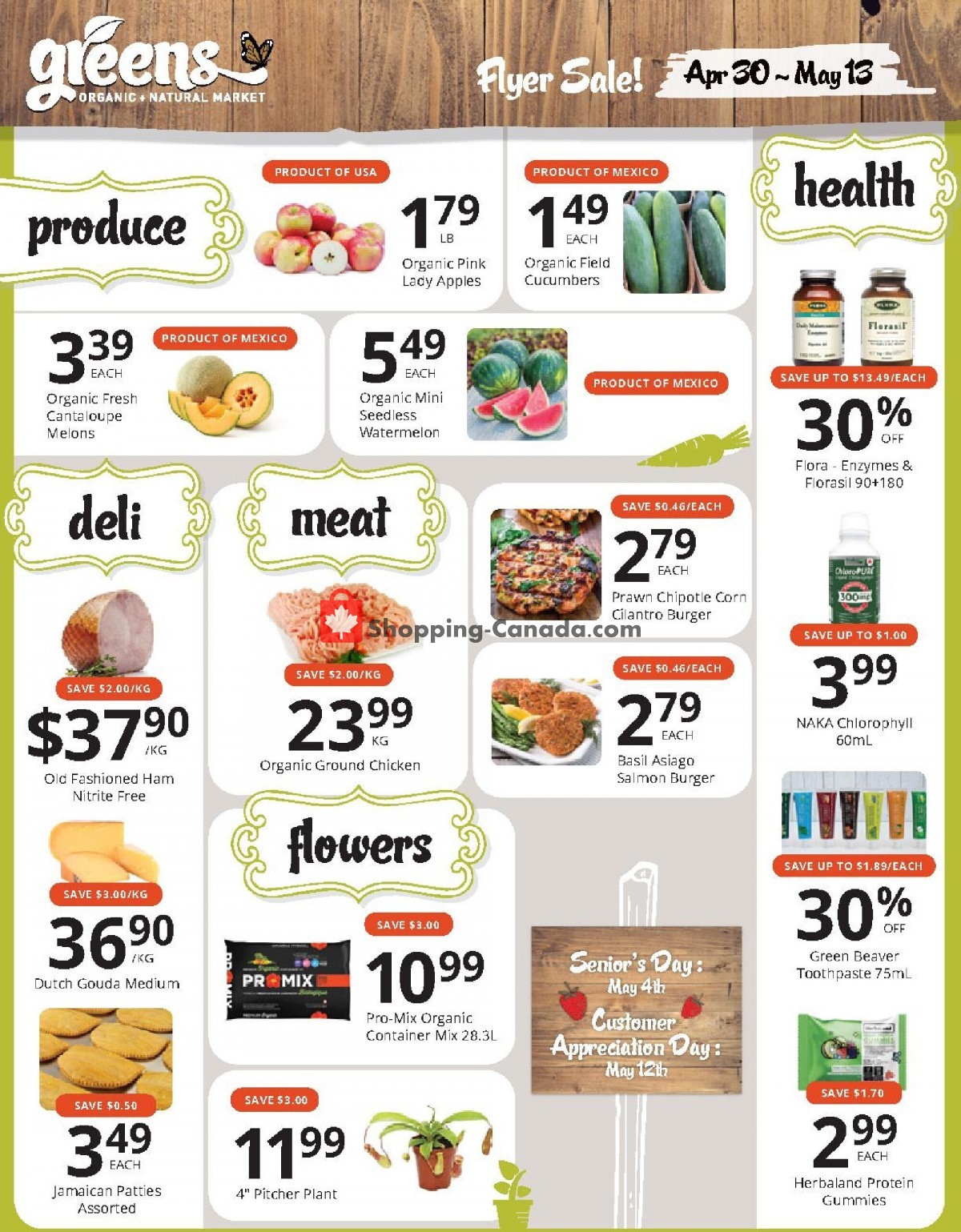 Greens Market flyer from Friday April 30, 2021 to Thursday May 13, 2021 - page 2
