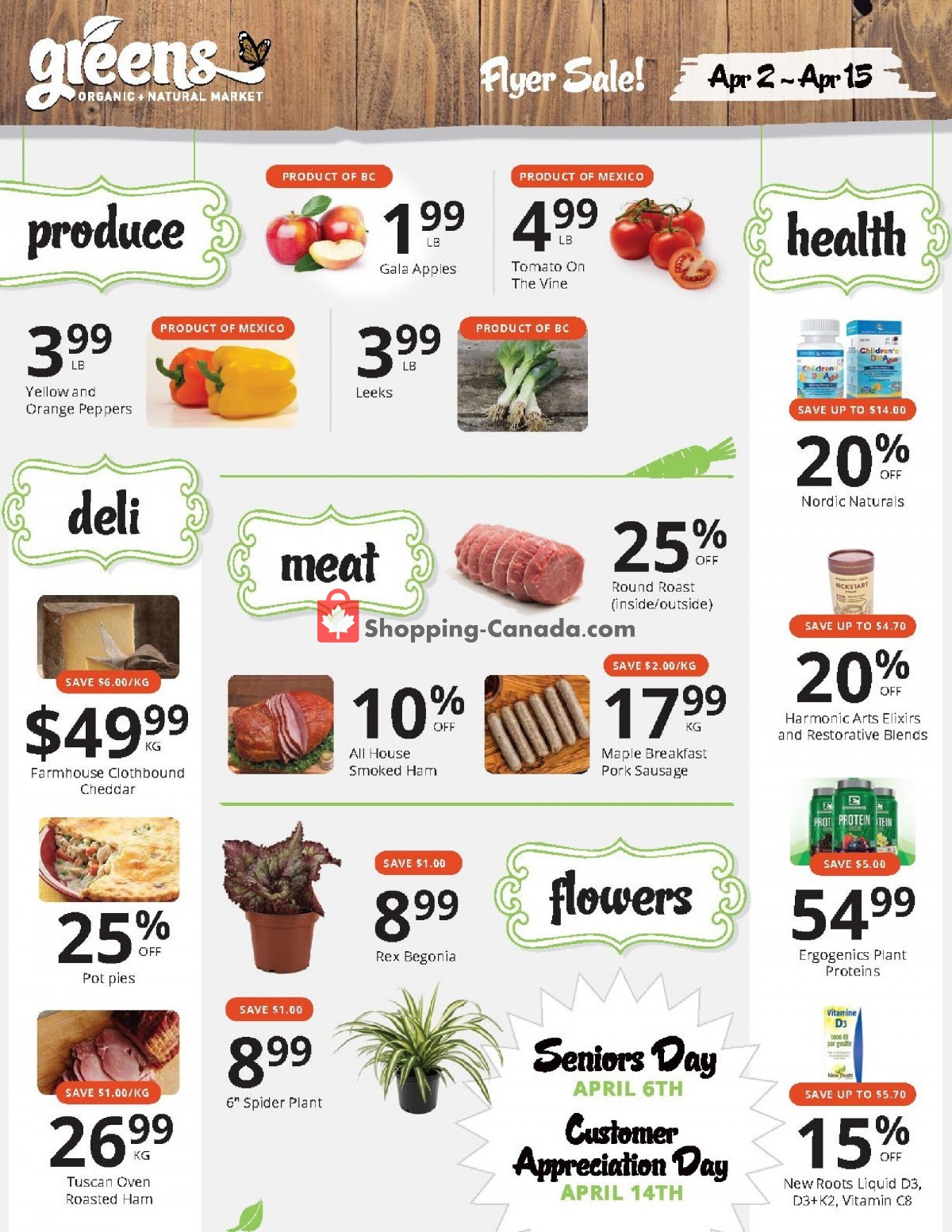 Greens Market flyer from Friday April 2, 2021 to Thursday April 15, 2021 - page 2