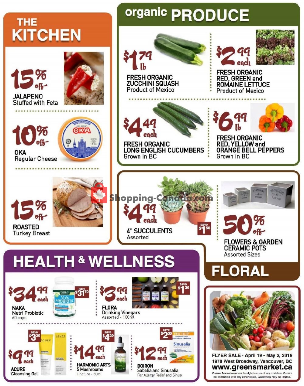 Greens Market flyer from Friday April 19, 2019 to Thursday May 2, 2019 - page 2