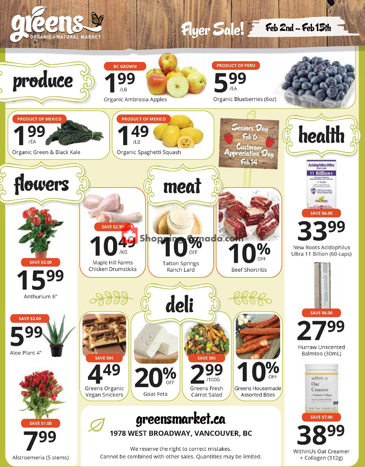 Greens Market flyer from Friday February 2, 2024 to Thursday February 15, 2024 - page 2