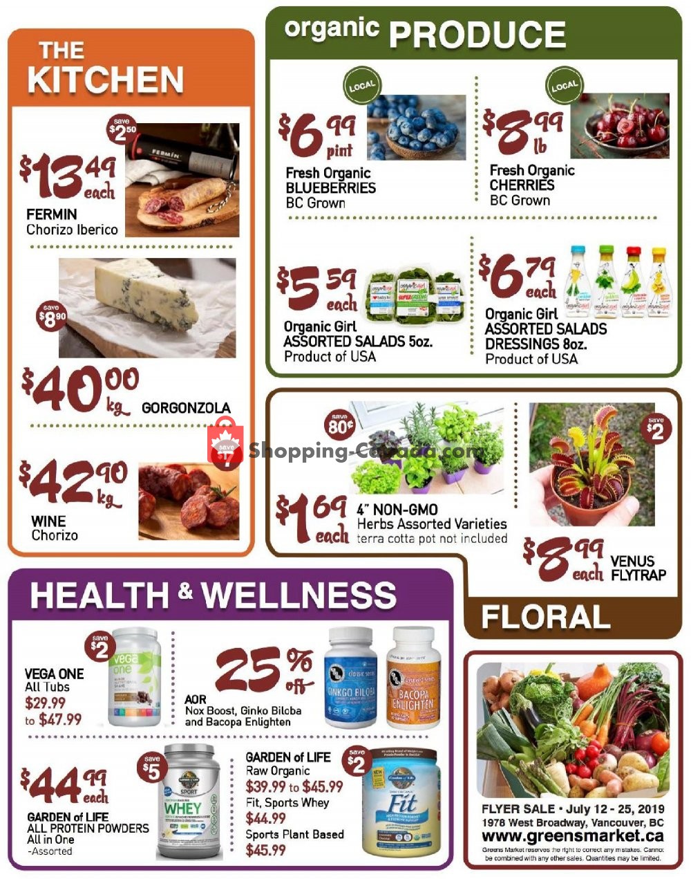 Greens Market flyer from Friday July 12, 2019 to Thursday July 25, 2019 - page 2