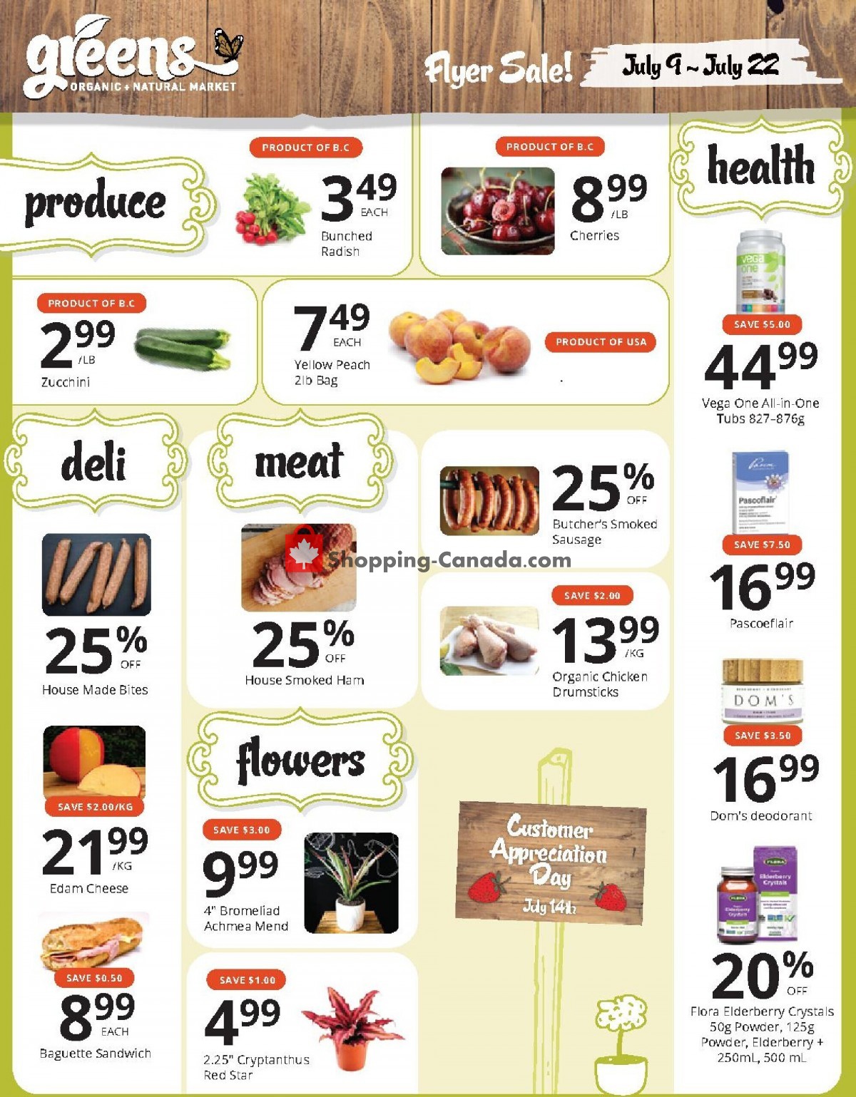 Greens Market flyer from Friday July 9, 2021 to Thursday July 22, 2021 - page 2