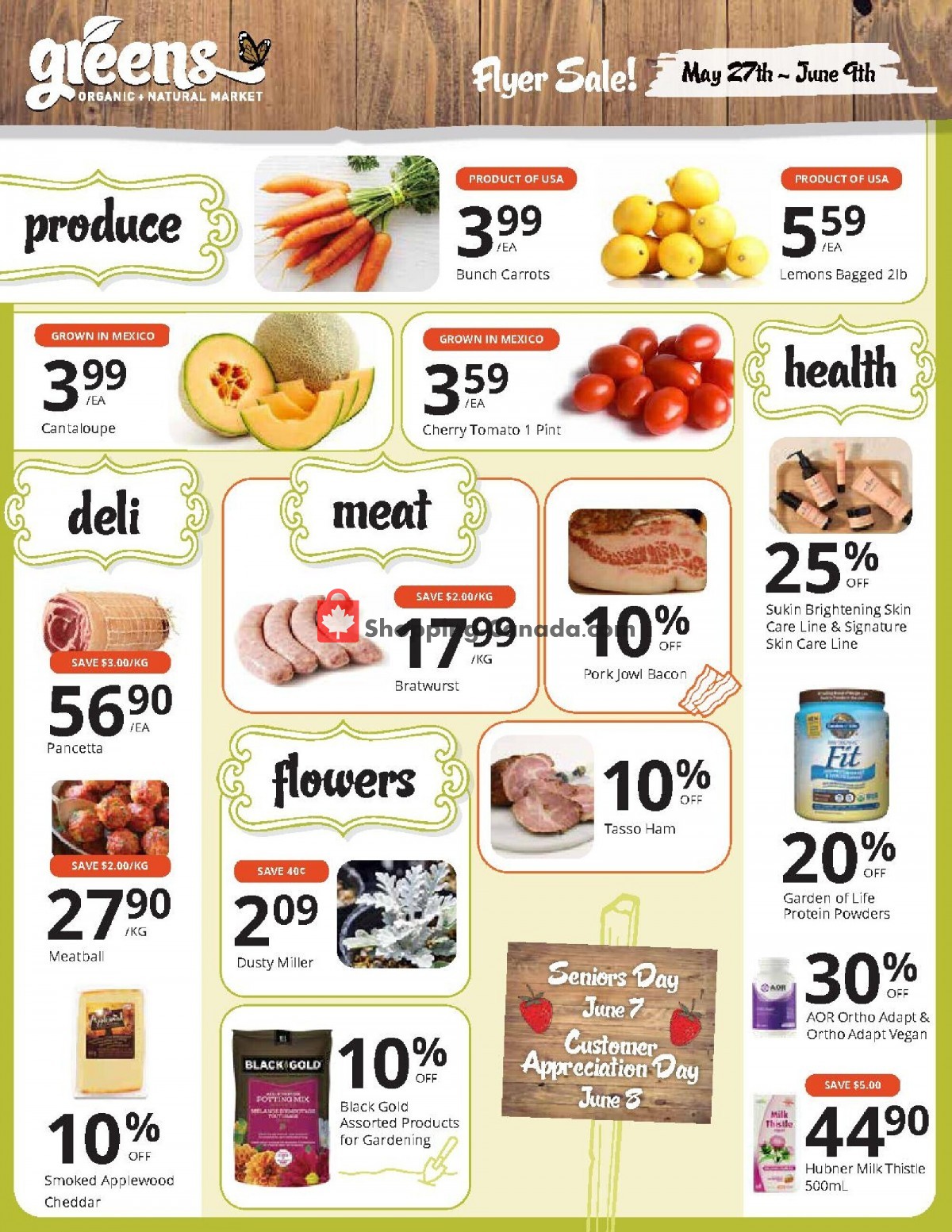 Greens Market flyer from Friday May 27, 2022 to Thursday June 9, 2022 - page 2