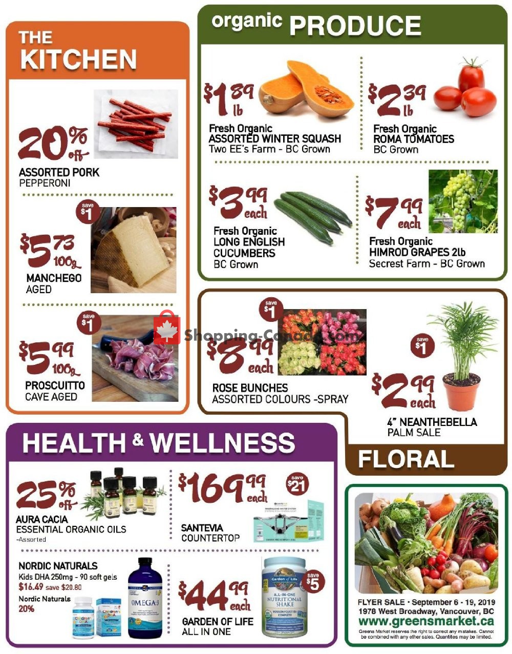 Greens Market flyer from Friday September 6, 2019 to Thursday September 19, 2019 - page 2