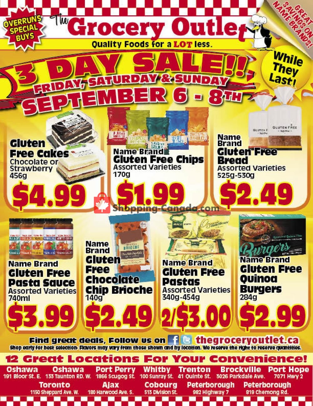 Grocery Outlet flyer from Friday September 6, 2019 to Sunday September 8, 2019 - page 1