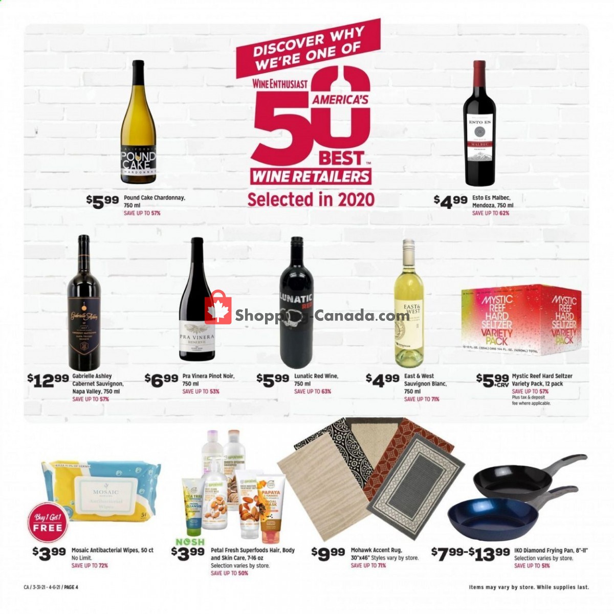Grocery Outlet flyer from Wednesday March 31, 2021 to Tuesday April 6, 2021 - page 5