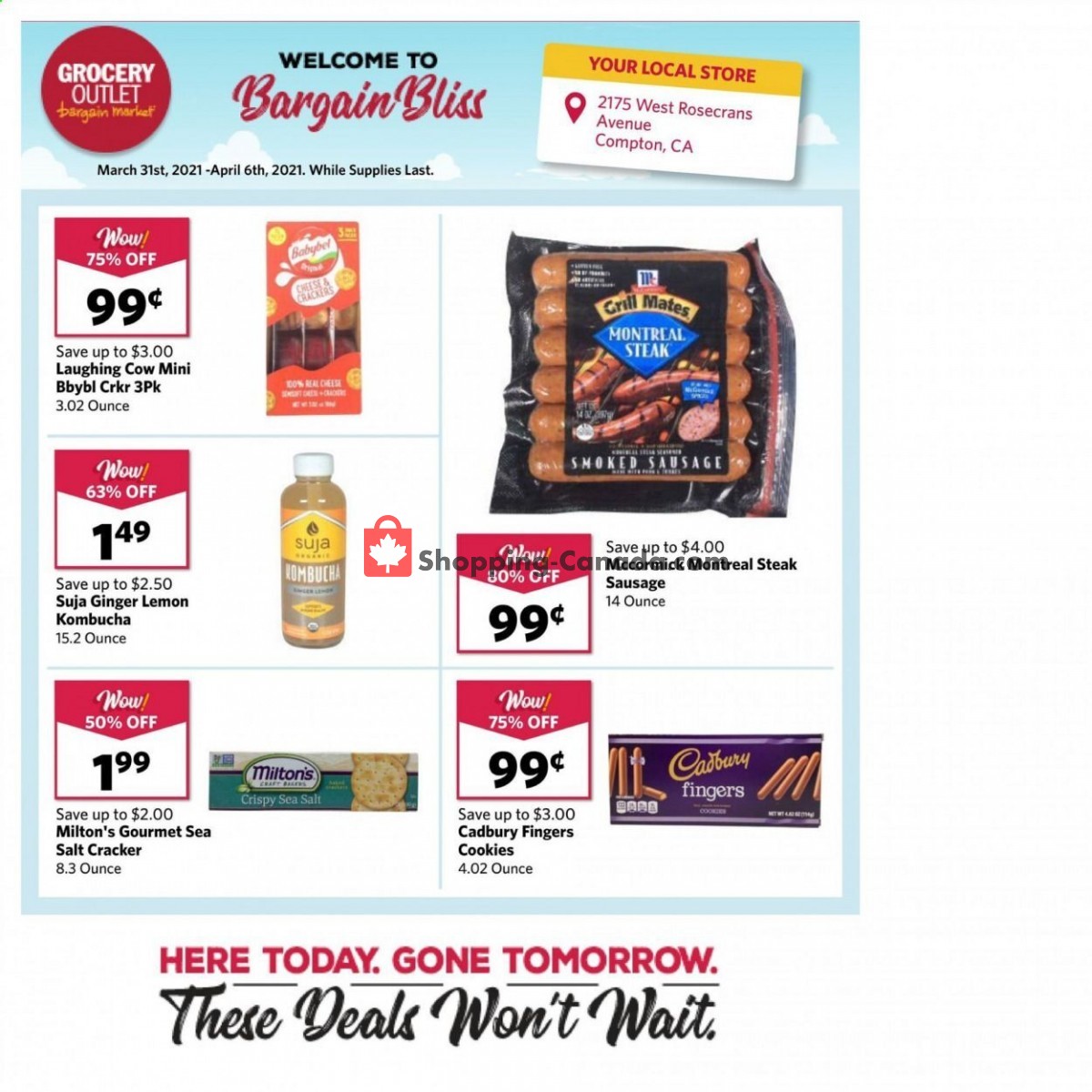 Grocery Outlet flyer from Wednesday March 31, 2021 to Tuesday April 6, 2021 - page 6