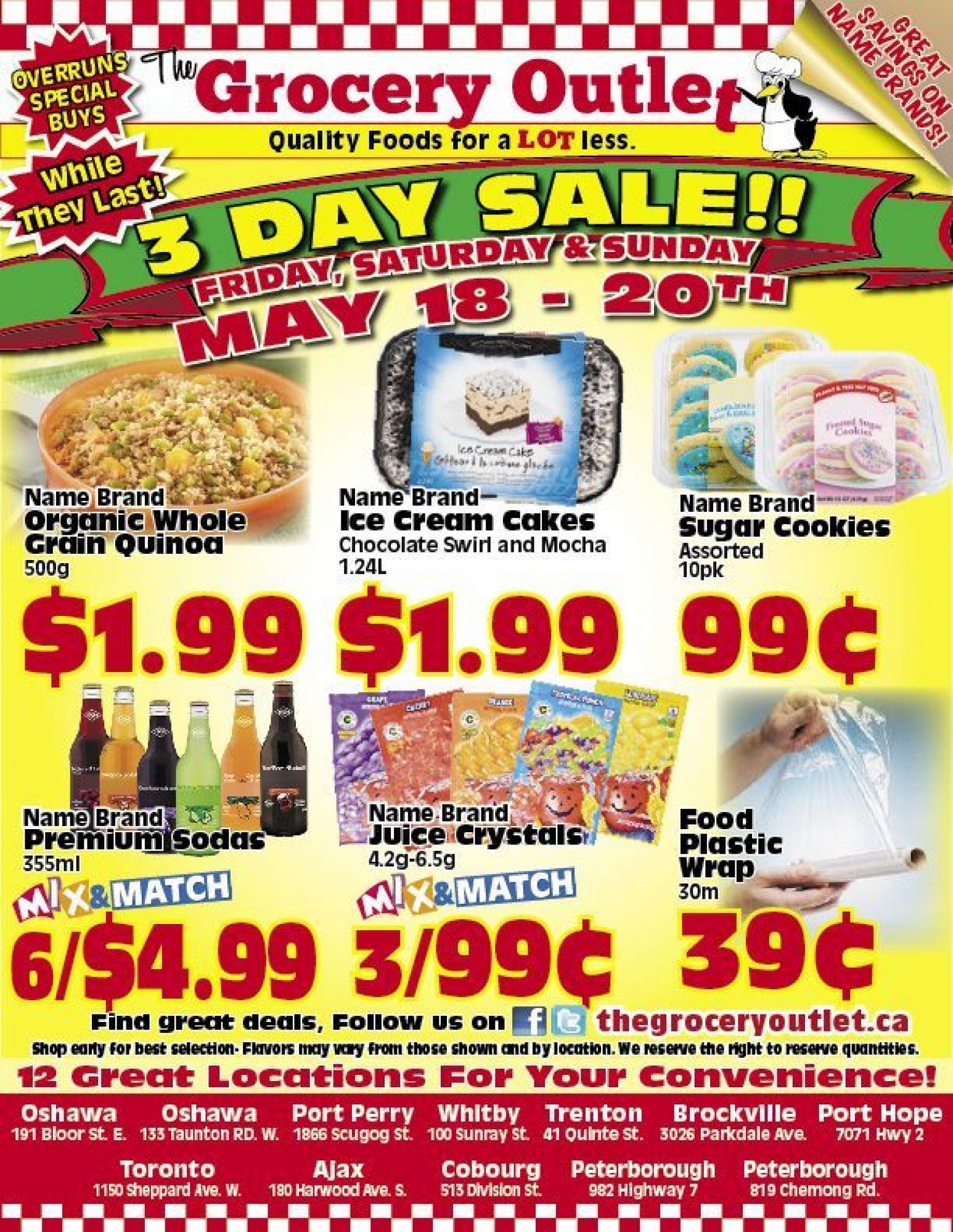 Grocery Outlet Canada, flyer May 18 May 20, 2018 Shopping Canada