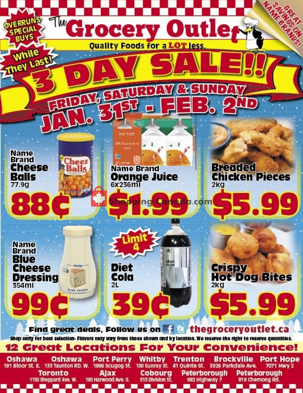 Grocery Outlet flyer from Friday January 31, 2020 to Sunday February 2, 2020 - page 1