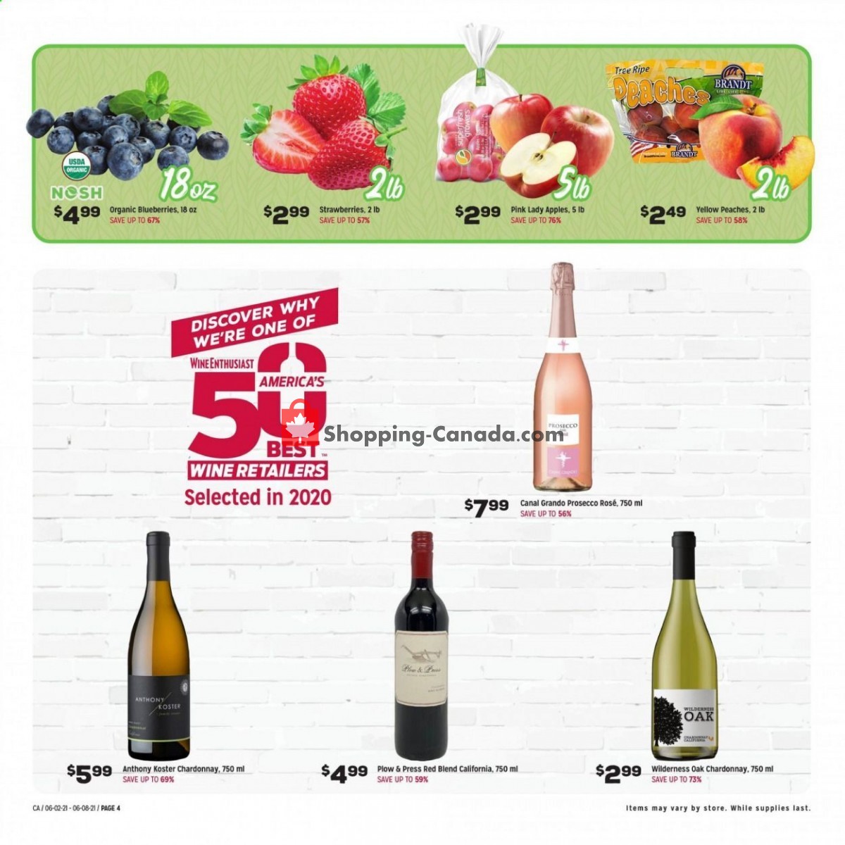 Grocery Outlet flyer from Wednesday June 2, 2021 to Tuesday June 8, 2021 - page 4