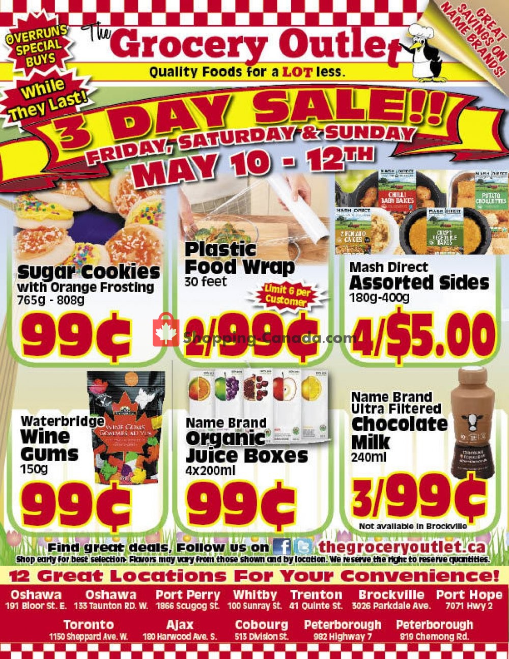 Grocery Outlet flyer from Friday May 10, 2019 to Sunday May 12, 2019 - page 1