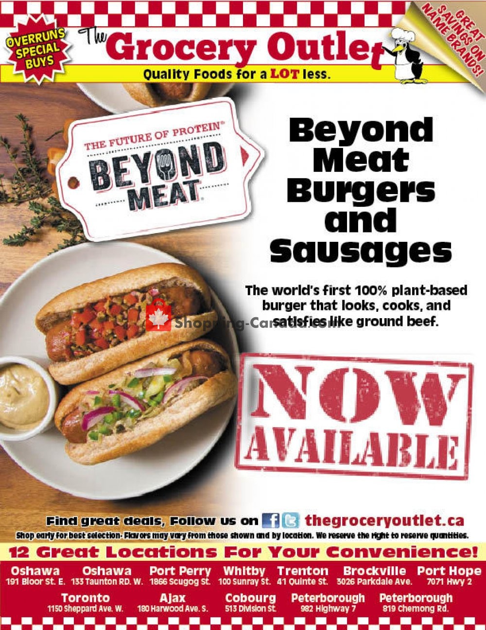 Grocery Outlet flyer from Monday May 13, 2019 to Wednesday May 15, 2019 - page 1