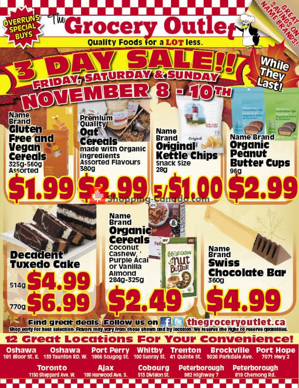 Grocery Outlet flyer from Friday November 8, 2019 to Sunday November 10, 2019 - page 1