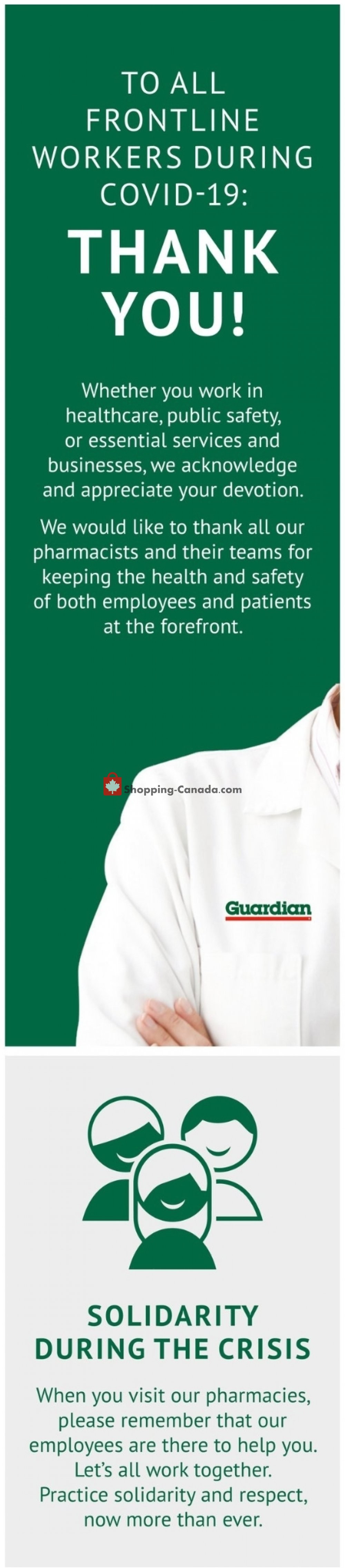 Guardian flyer from Friday April 24, 2020 to Thursday April 30, 2020 - page 2