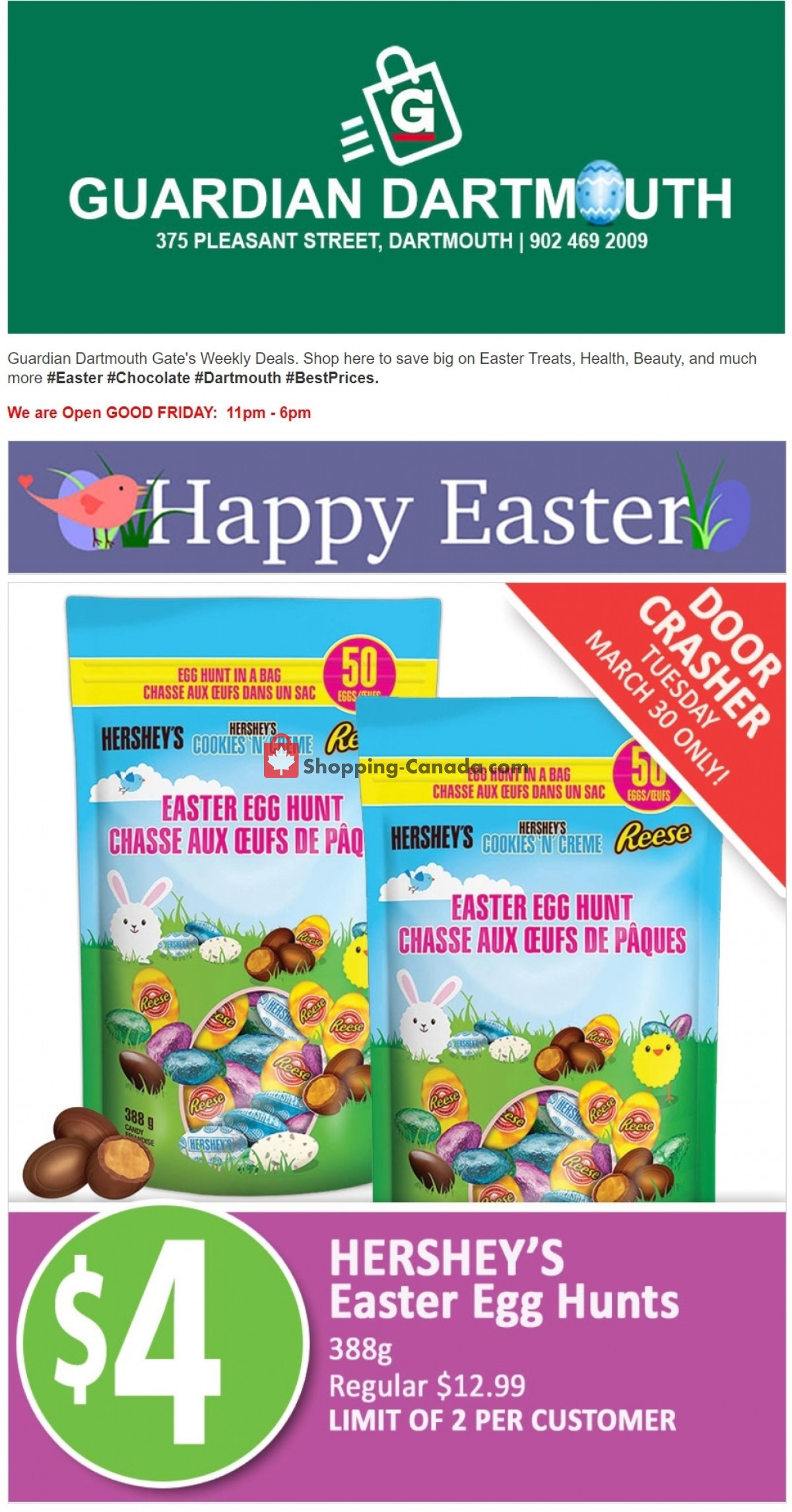 Guardian flyer from Tuesday March 30, 2021 to Monday April 5, 2021 - page 1