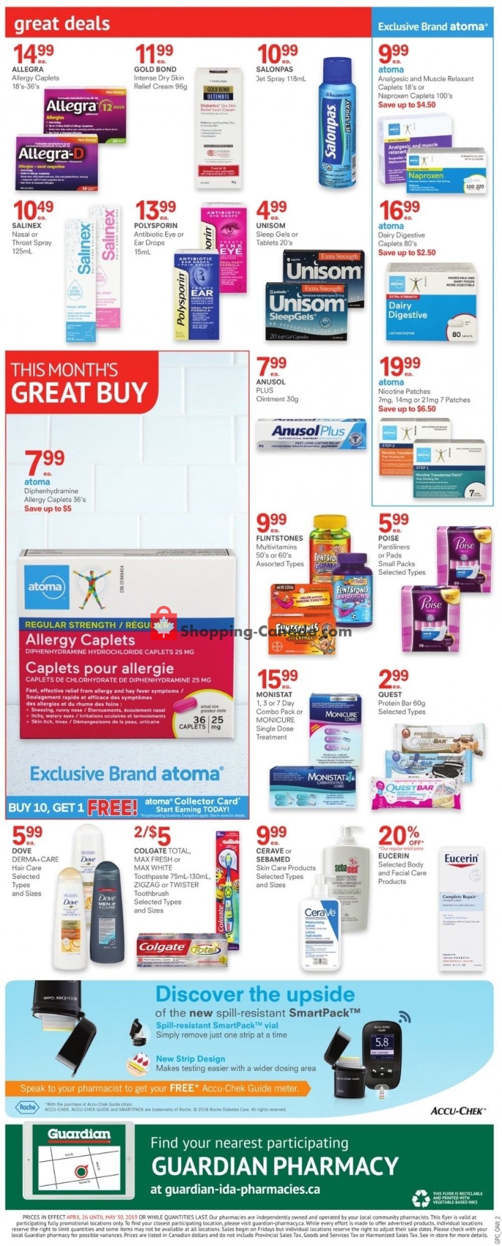 Guardian flyer from Friday April 26, 2019 to Thursday May 30, 2019 - page 2
