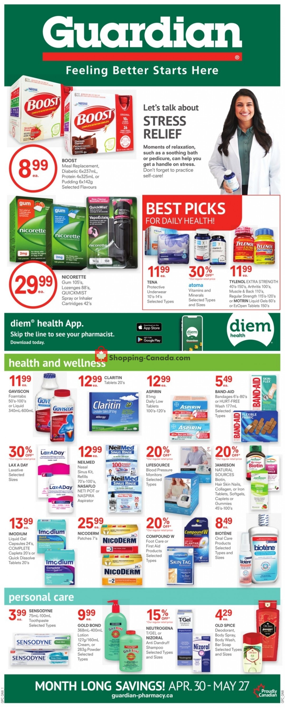 Guardian flyer from Friday April 30, 2021 to Thursday May 27, 2021 - page 1