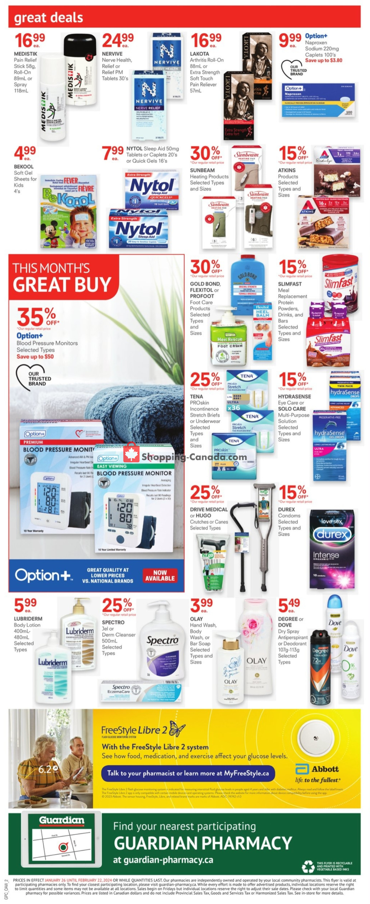 Guardian flyer from Friday January 26, 2024 to Thursday February 22, 2024 - page 2