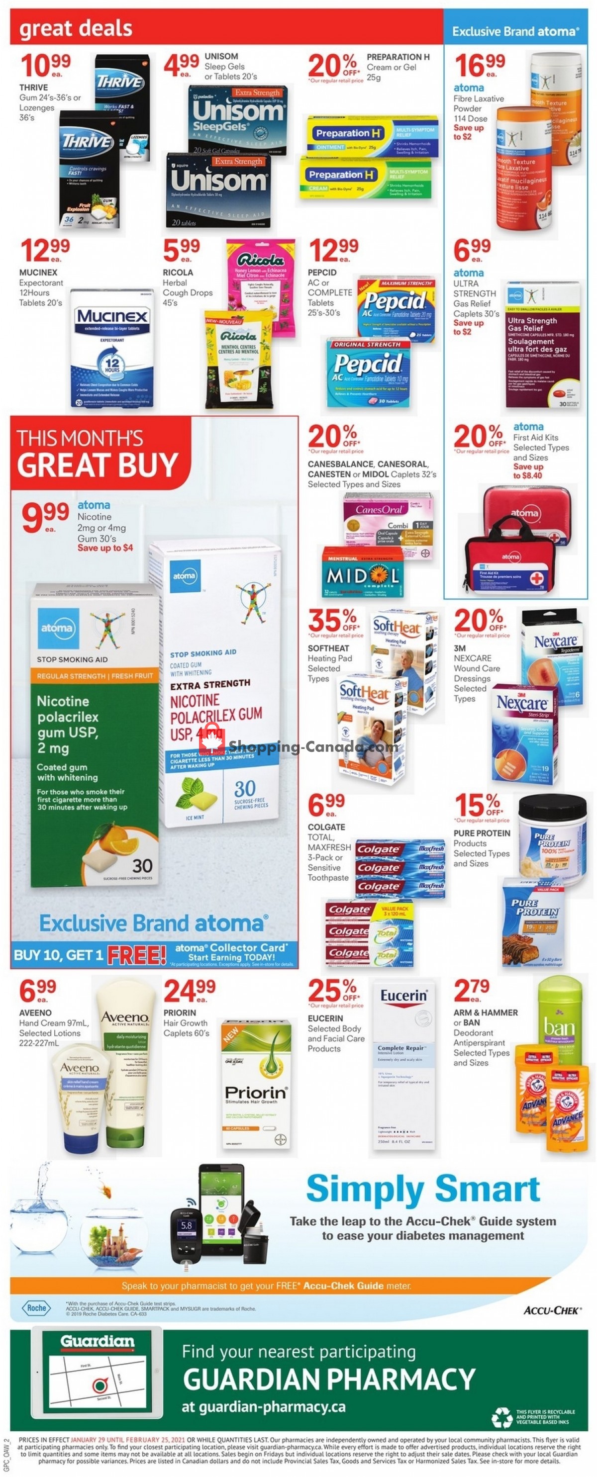 Guardian flyer from Friday January 29, 2021 to Thursday February 25, 2021 - page 4