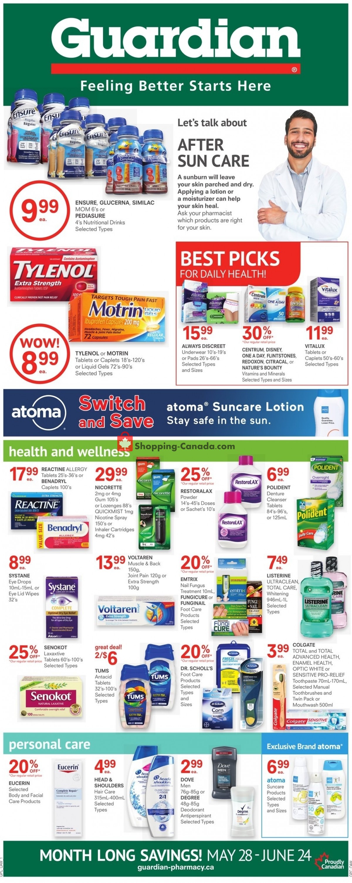 Guardian flyer from Friday May 28, 2021 to Thursday June 24, 2021 - page 1