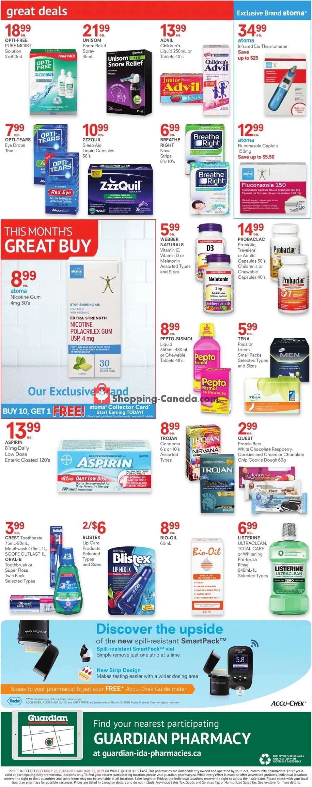 Guardian flyer from Friday December 28, 2018 to Thursday January 31, 2019 - page 2
