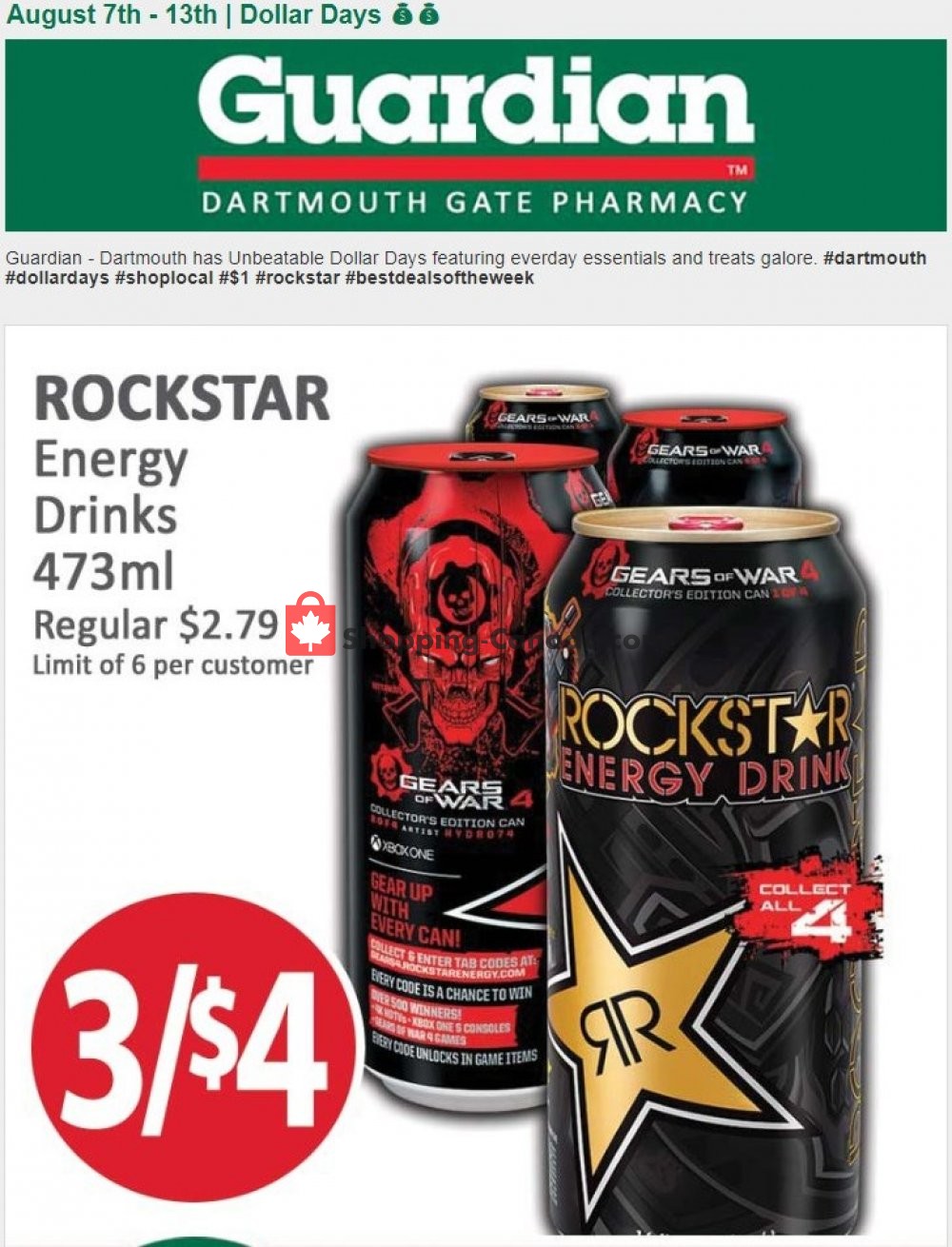 Guardian flyer from Wednesday August 7, 2019 to Tuesday August 13, 2019 - page 1