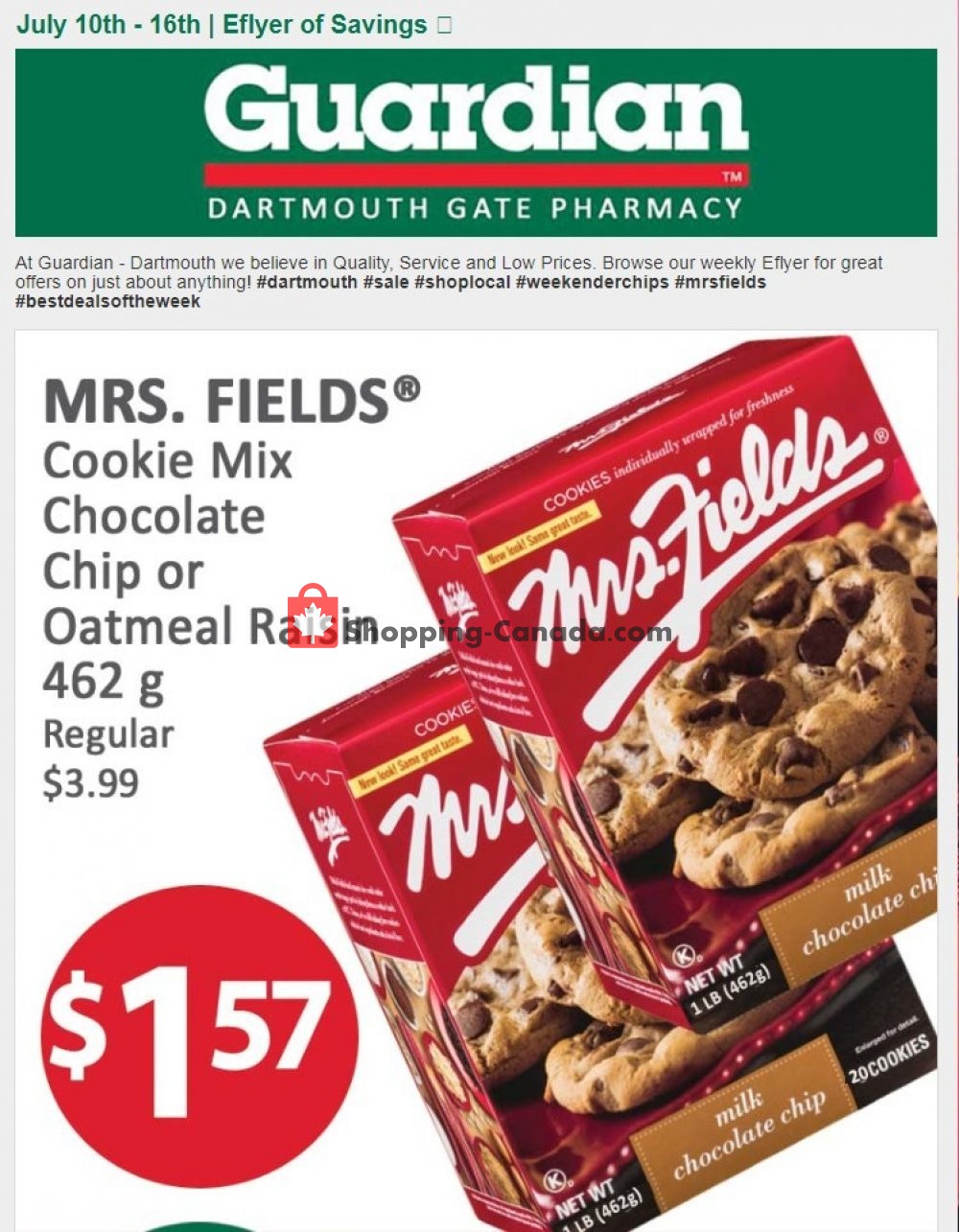 Guardian flyer from Wednesday July 10, 2019 to Tuesday July 16, 2019 - page 1