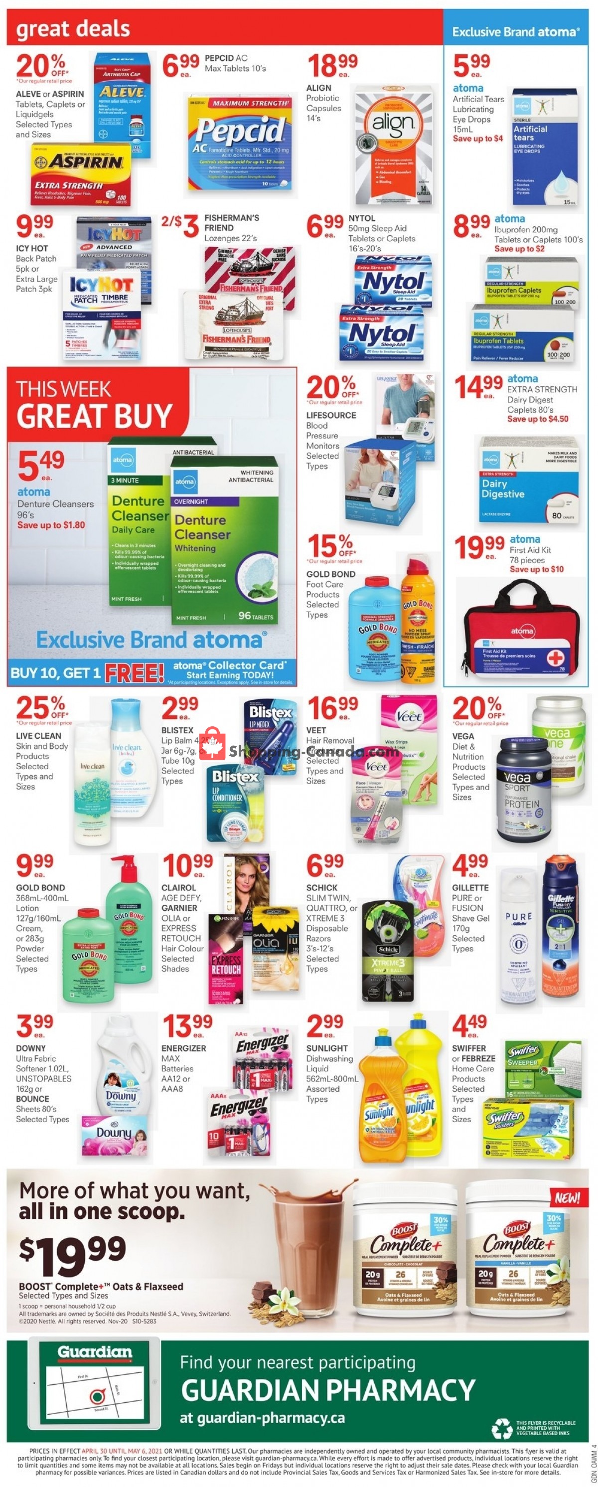 Guardian flyer from Friday April 30, 2021 to Thursday May 6, 2021 - page 5