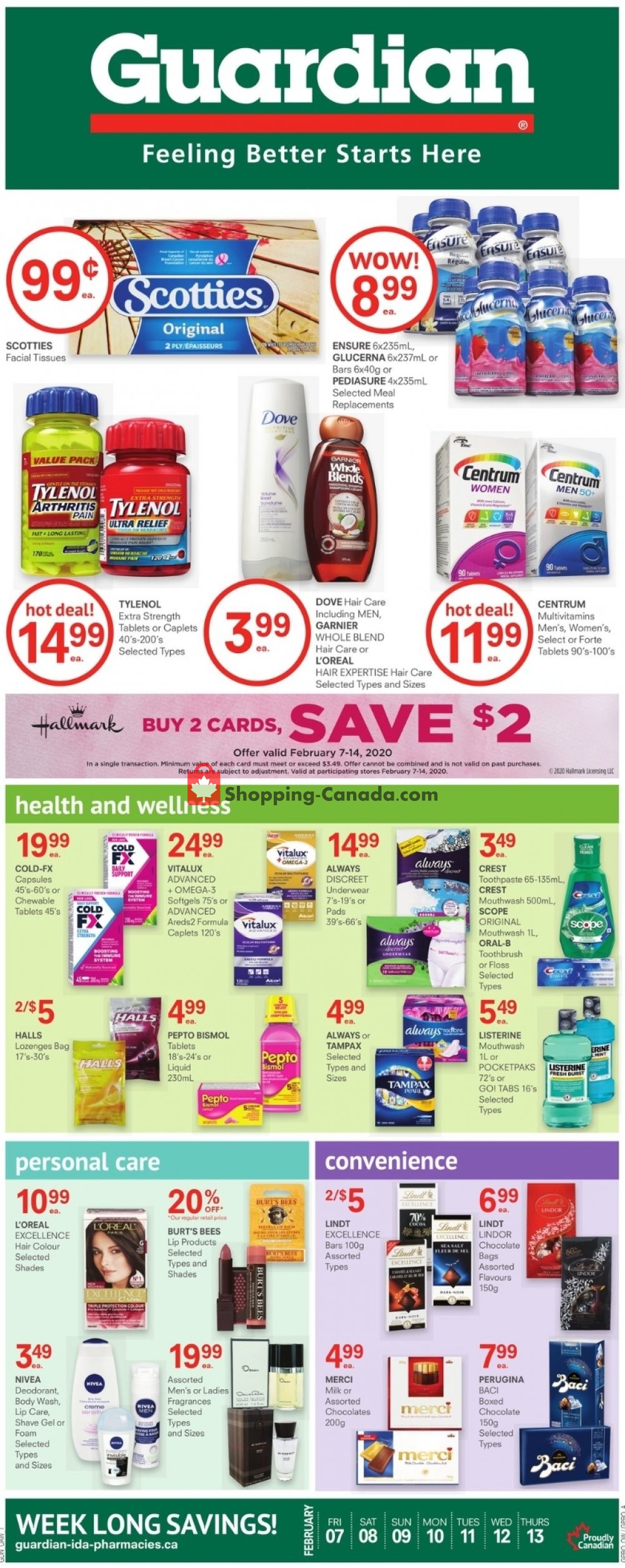 Guardian flyer from Friday February 7, 2020 to Thursday February 13, 2020 - page 1