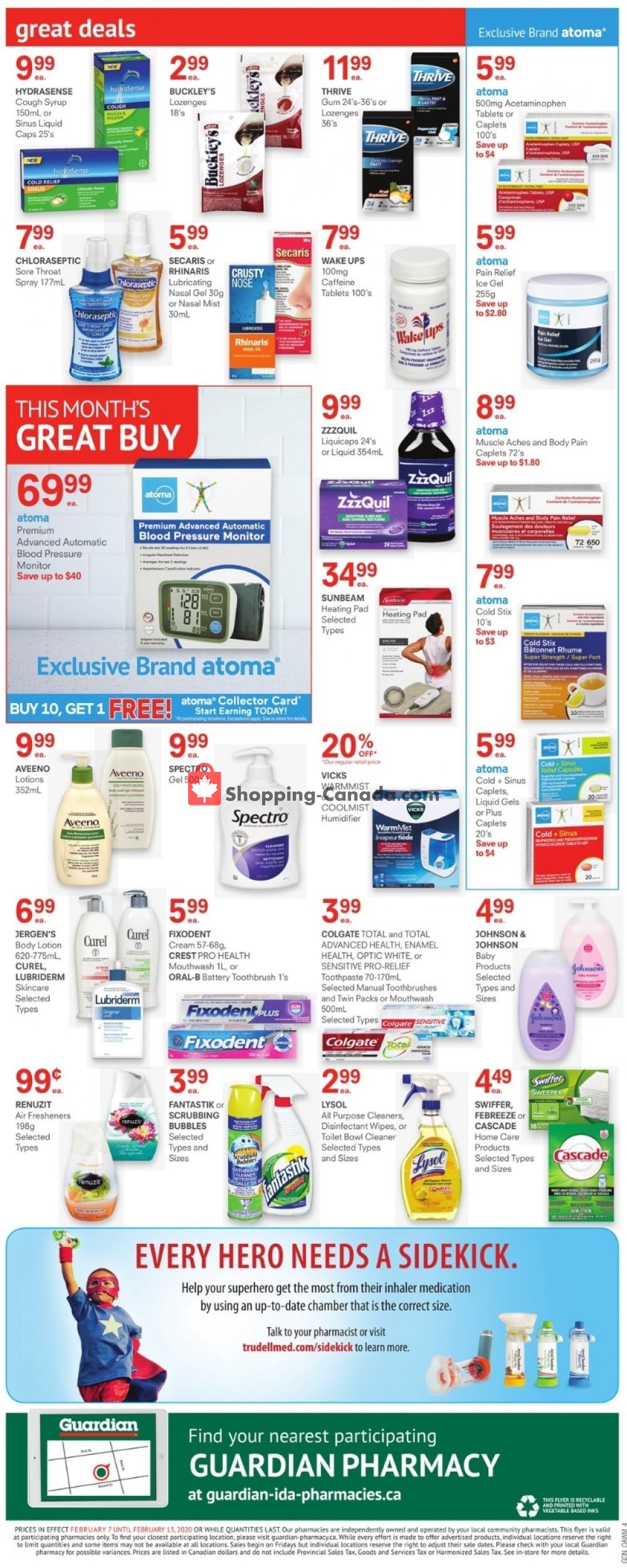 Guardian flyer from Friday February 7, 2020 to Thursday February 13, 2020 - page 4