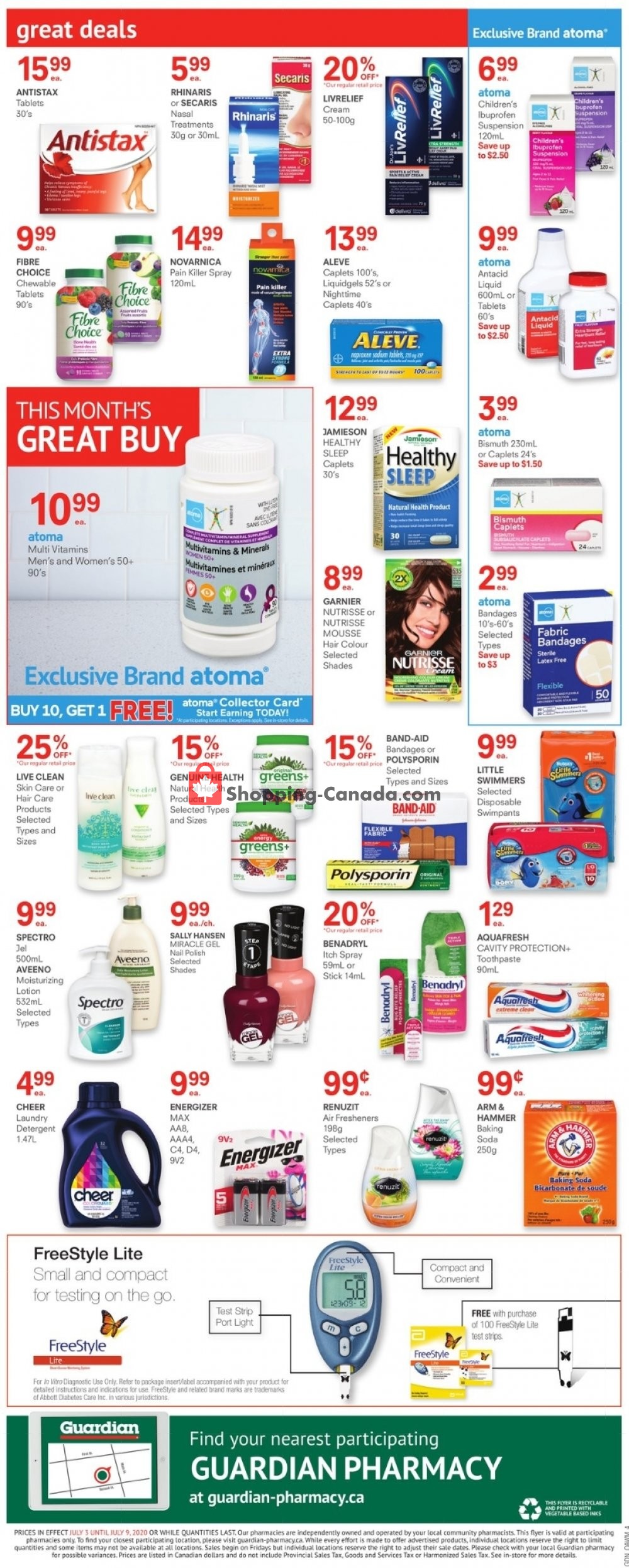 Guardian flyer from Friday July 3, 2020 to Thursday July 9, 2020 - page 3