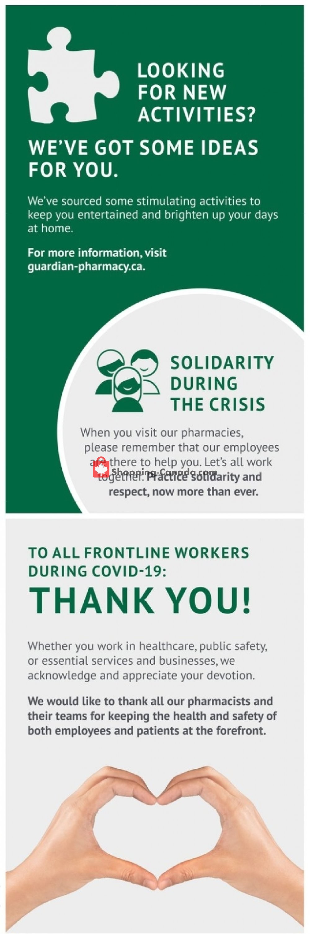Guardian flyer from Friday May 1, 2020 to Thursday May 7, 2020 - page 2